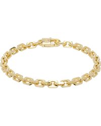 Hatton Labs - Bracelet-Chainette À Maillons Marins Doré - Lyst