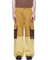 Marni - Tan Water-Repellent Colour-Block Cargo Pants - Lyst