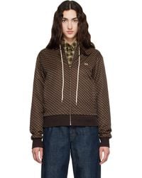 Wales Bonner - Modernist Jacquard Hooded Track Jacket - Lyst