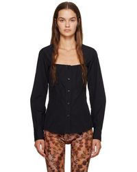 Puppets and Puppets - Paneled Shirt - Lyst