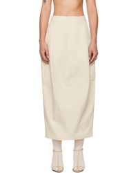 Lauren Manoogian - Off- Structure Maxi Skirt - Lyst