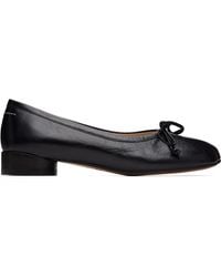 MM6 by Maison Margiela - Anatomic Numeric Ballerina Flats - Lyst