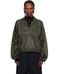 Cecilie Bahnsen - Khaki The North Face Edition Marlowe Pullover Wind Jacket - Lyst