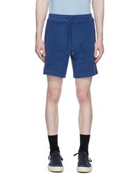 Tom Ford - Blue Towelling Shorts - Lyst