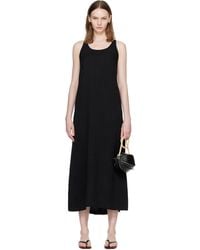 TOTEME - Scoop-Neck Sablé Maxi Dress - Lyst