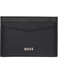 BOSS - Logo-Lettering Card Holder - Lyst