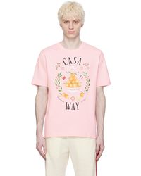 Casablancabrand - Ssense Exclusive 'casa Way' T-shirt - Lyst