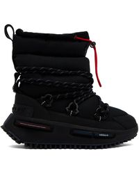 Moncler Genius - Moncler X Adidas Originals Black Nmd Boots - Lyst