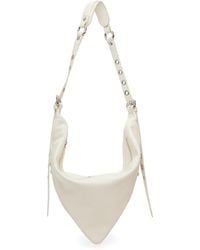 BY FAR - オフホワイト Trayana Washed レザー バッグ - Lyst