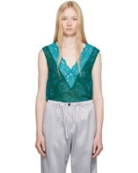 Dries Van Noten - Floral Tank Top - Lyst