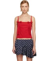 Sandy Liang - Amelie Tank Top - Lyst