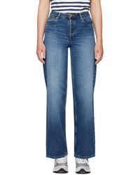 A.P.C. - ブルー Elisabeth ジーンズ - Lyst