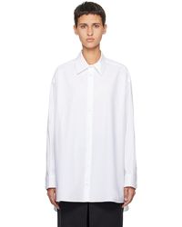 The Row - White Luka Shirt - Lyst