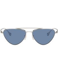Jil Sander - Oliver Peoples 'Edition 1' Aviator Sunglasses - Lyst