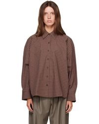 Cordera - Checked Oversized Shirt - Lyst