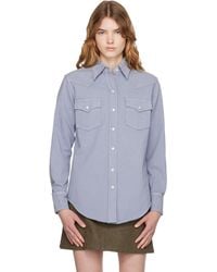 A.P.C. - Western Shirt - Lyst