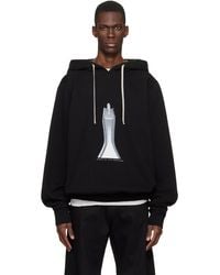 Rick Owens - ブラック Temple オーバーサイズ フーディ - Lyst