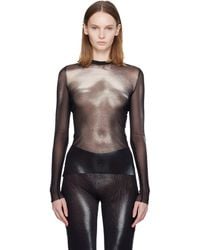 Jean Paul Gaultier - 'The Body Dust' Top - Lyst