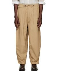 Needles - Khaki H.D. Military Trousers - Lyst