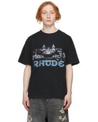 Rhude Casino T-shirt - Black