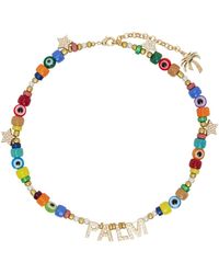Palm Angels - 'palm' Beads Necklace - Lyst