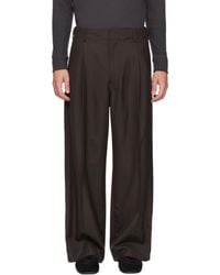 Lemaire - Single-Pleat Tailored Trousers - Lyst