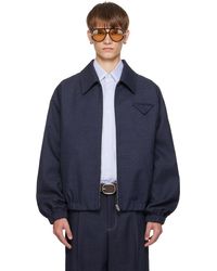 Bottega Veneta - Wool Blouson Jacket - Lyst
