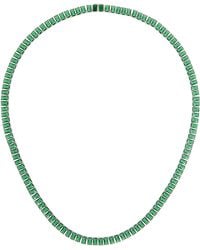 Hatton Labs - Emerald Cut Tennis Chain Necklace - Lyst