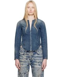DIESEL - De-Gary-Fsg Denim Jacket - Lyst