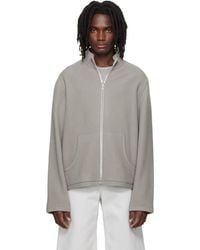 Rier - Fleece Full Zip Track Jacket - Lyst