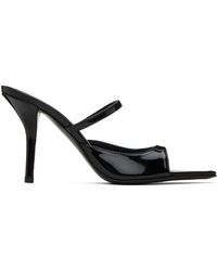 Gia Borghini - Giaborghini Black Aimeline Heeled Sandals - Lyst