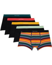 Paul Smith - Five-pack 'artist Stripe' Boxers - Lyst
