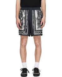 Balmain - Printed Foulard Pyjama Shorts - Lyst
