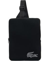 Lacoste Compact Bag in Black for Men | Lyst Canada
