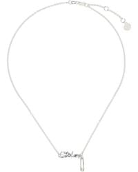 Stolen Girlfriends Club - Sentimental Script Necklace - Lyst