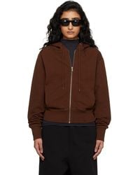 Entire studios - Slim Zip Up Hoodie - Lyst