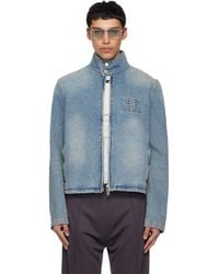 Courreges - City Shadow Denim Jacket - Lyst
