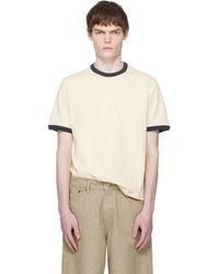 Jeanerica - Off- Ringer T-Shirt - Lyst