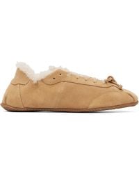Abra - Ballerina Shearling Sneakers - Lyst