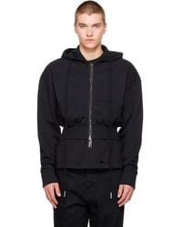 MATIERES FECALES - Cropped Cult Hoodie - Lyst