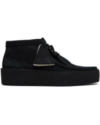 Clarks - Bottes wallabee cup noires - Lyst
