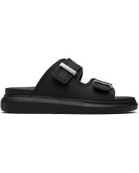 McQueen - Sandales À Enfiler Hybrid Noires - Lyst