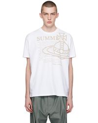 Vivienne Westwood - T-shirt 'summer' blanc - Lyst
