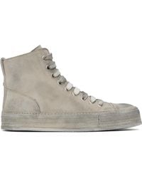 Ann Demeulemeester - グレー Orvo ハイカットスニーカー - Lyst