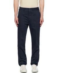 Tom Ford - Navy Creased Trousers - Lyst