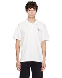 KENZO - Off- Paris Tulip' Embroidered Polo - Lyst