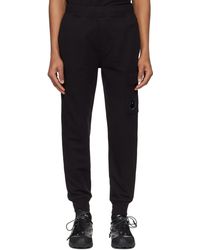 C.P. Company - Diagonal Raised Fleece Lens Sweatpants - Lyst