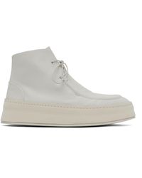 Marsèll - Ssense限定 ホワイト Cassapana アンクルブーツ - Lyst