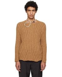 Kiko Kostadinov - Tan Kada Knit Sweater - Lyst