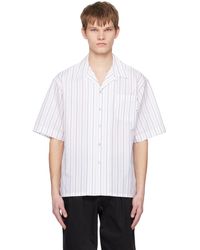 Marni - Chemise blanche à rayures - Lyst